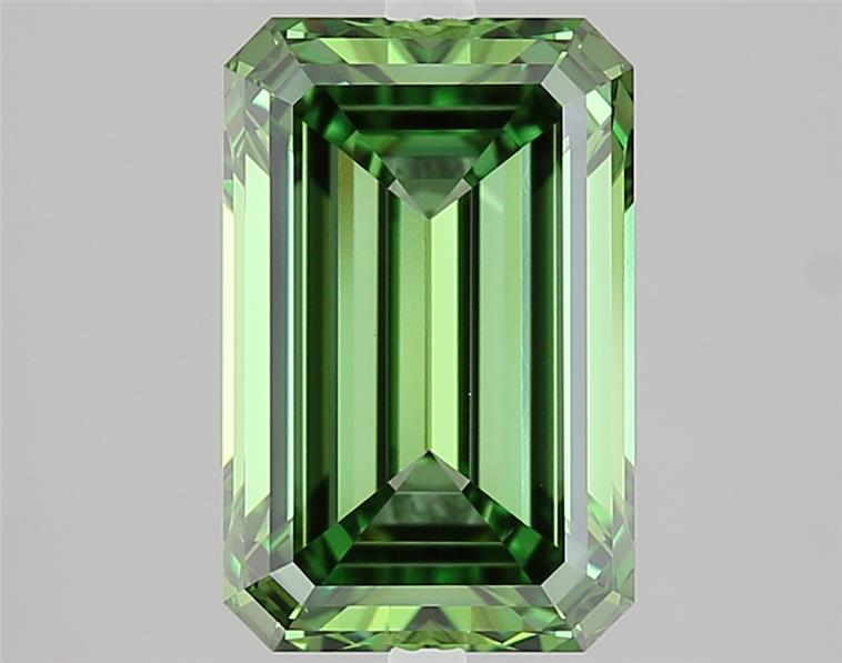2.91 ct. emerald Lab Grown Diamond front image