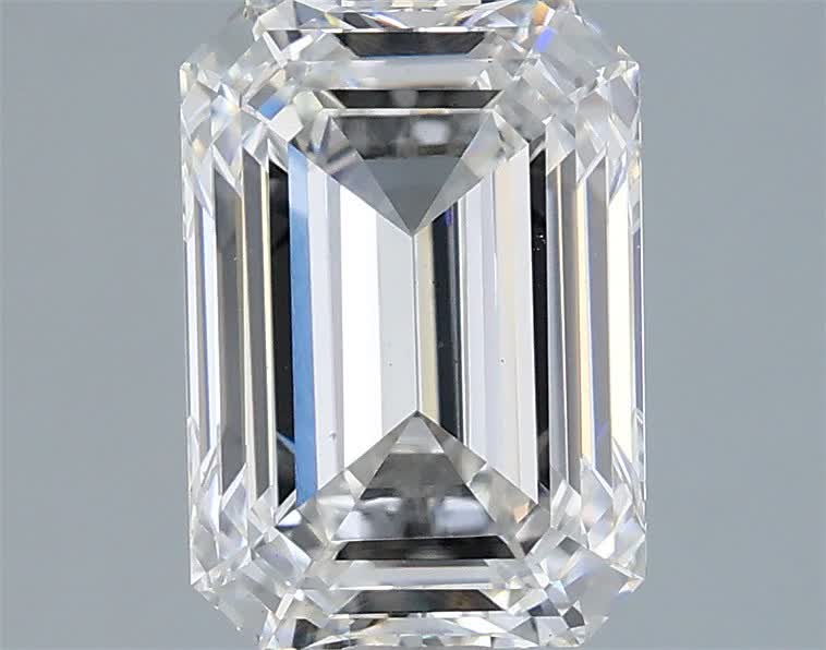 2.48 ct. emerald Lab Grown Diamond front image
