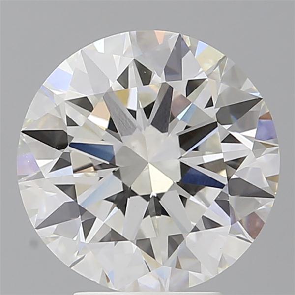 4.44 ct. round Lab Grown Diamond front image