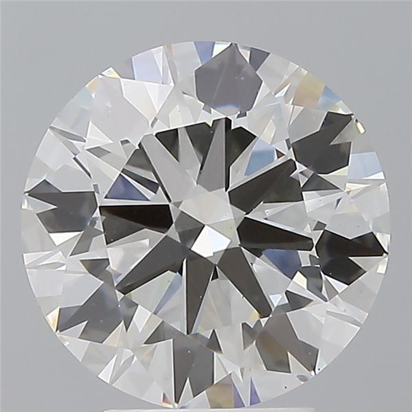 4.05 ct. round Lab Grown Diamond front image