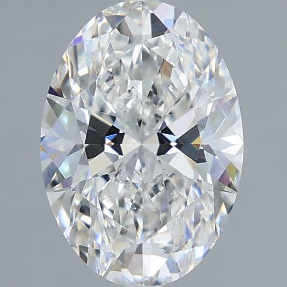 1.56 ct. oval Lab Grown Diamond front image