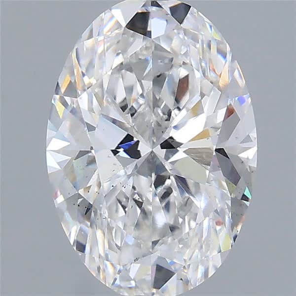 2.00 ct. oval Lab Grown Diamond front image