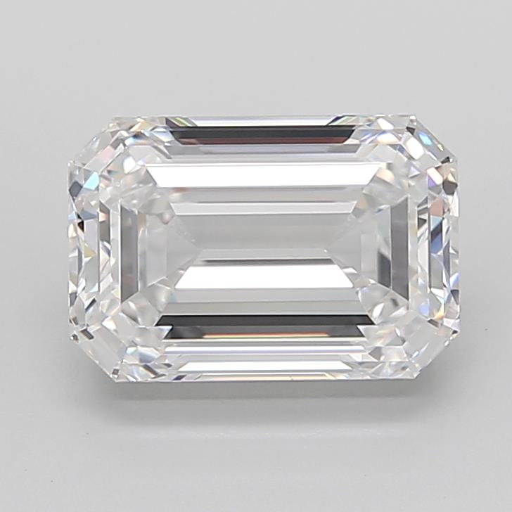 5.24 ct. emerald Lab Grown Diamond front image