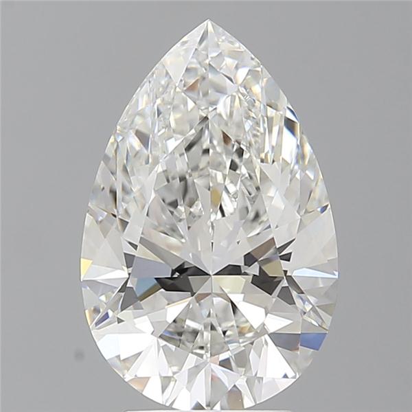 4.08 ct. pear Lab Grown Diamond front image