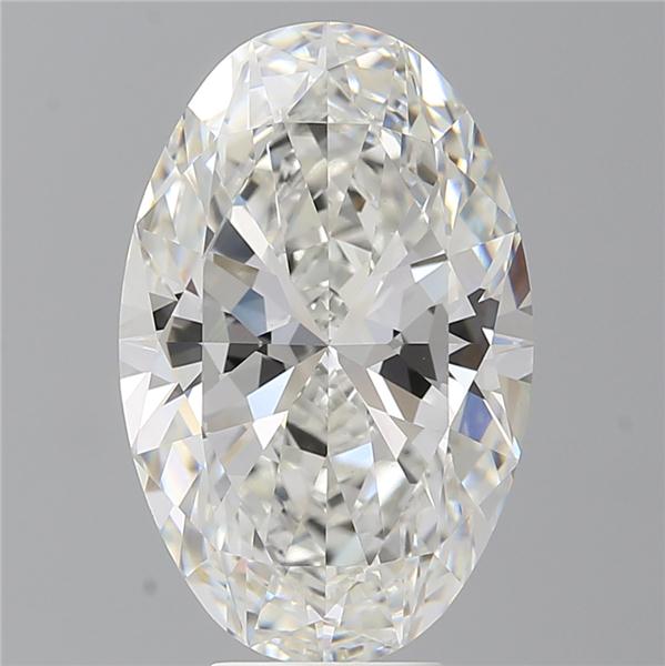 7.09 ct. oval Lab Grown Diamond front image
