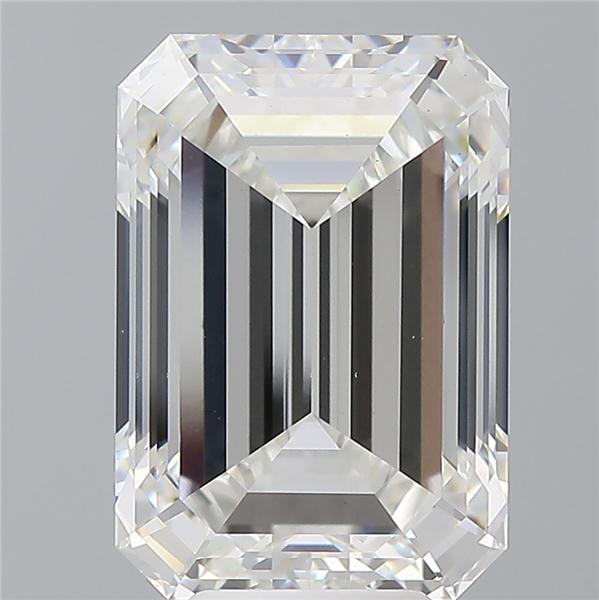 7.50 ct. emerald Lab Grown Diamond front image