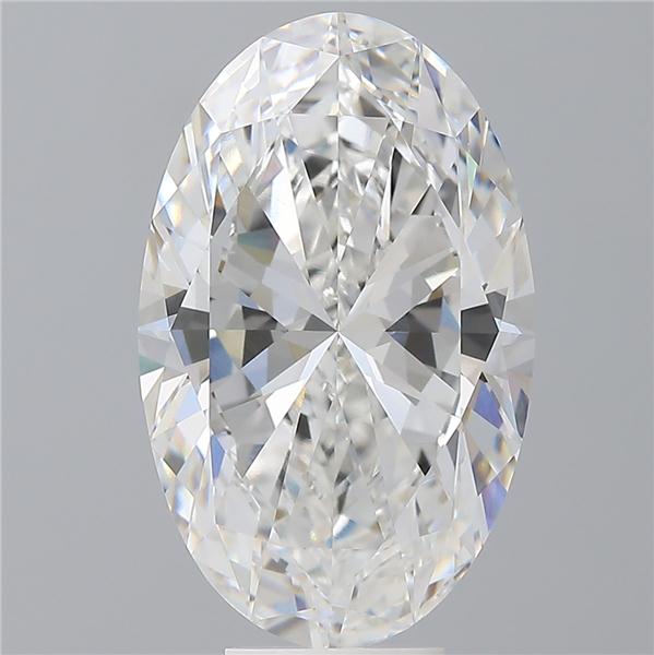7.59 ct. oval Lab Grown Diamond front image