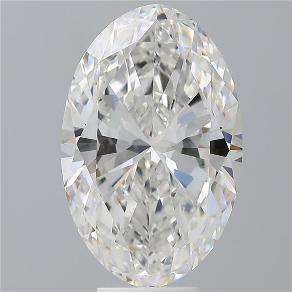 7.59 ct. oval Lab Grown Diamond front image