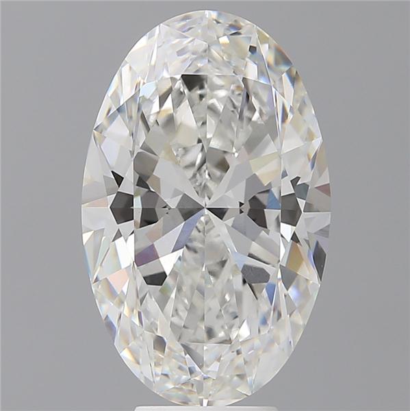 7.10 ct. oval Lab Grown Diamond front image