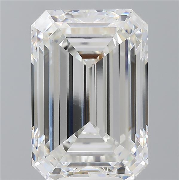 9.54 ct. emerald Lab Grown Diamond front image