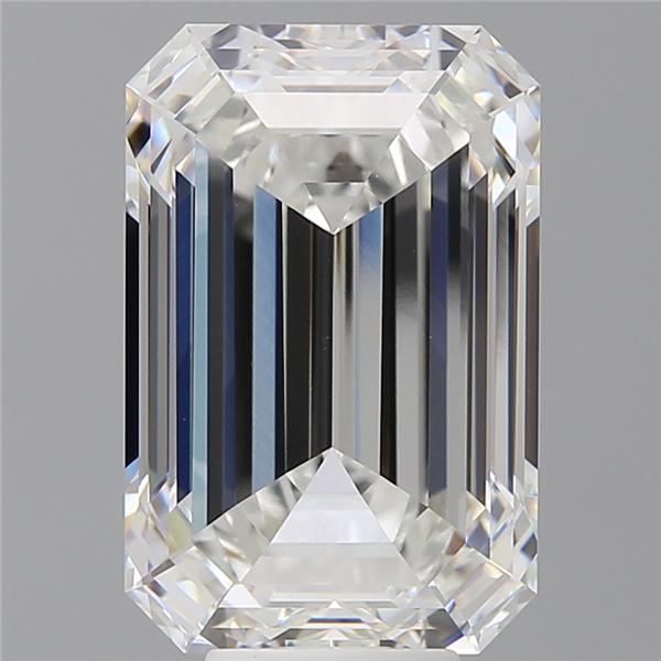 9.51 ct. emerald Lab Grown Diamond front image