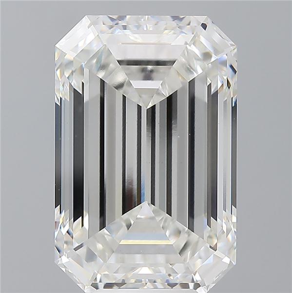 9.55 ct. emerald Lab Grown Diamond front image