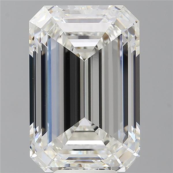 9.60 ct. emerald Lab Grown Diamond front image