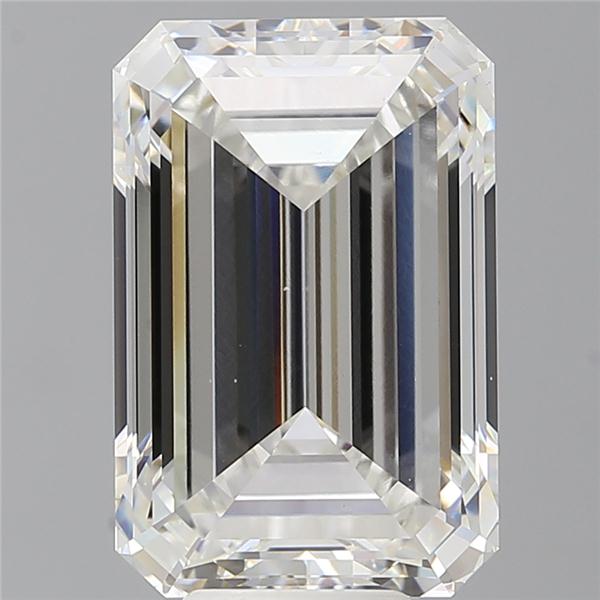 9.04 ct. emerald Lab Grown Diamond front image
