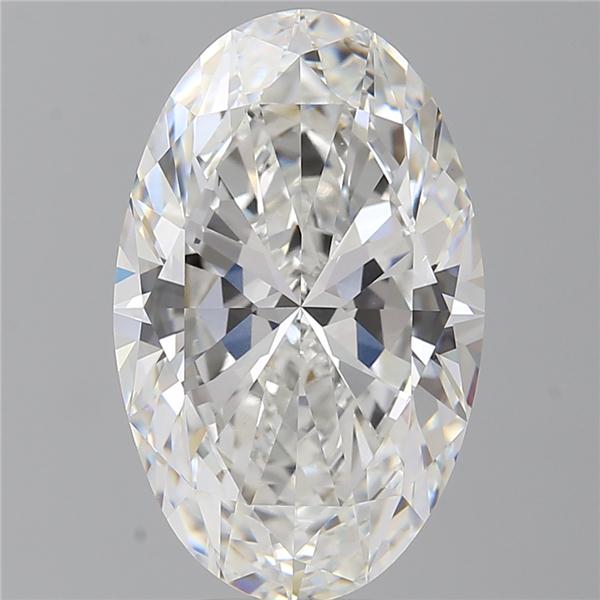 8.02 ct. oval Lab Grown Diamond front image