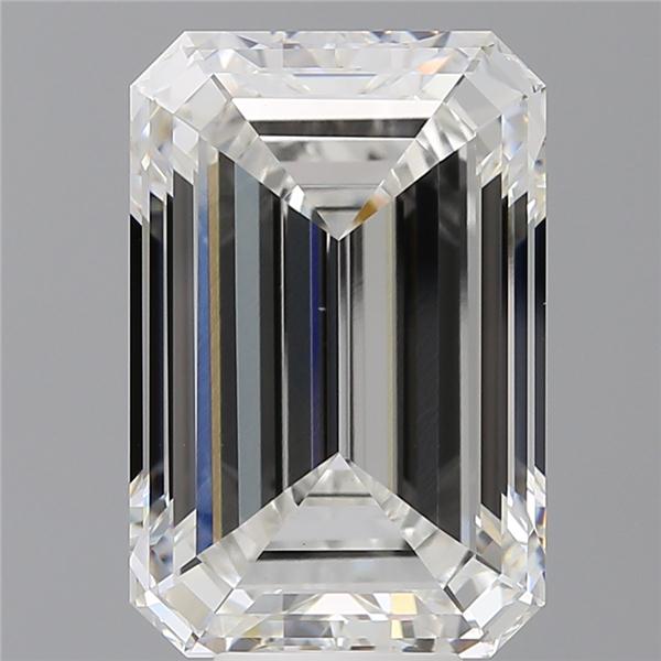 9.51 ct. emerald Lab Grown Diamond front image