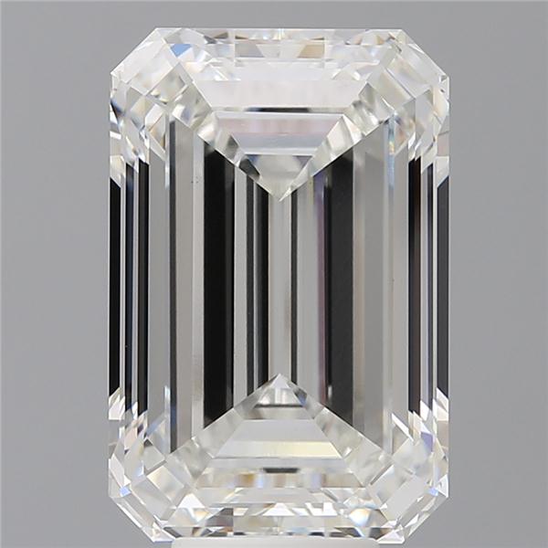 9.10 ct. emerald Lab Grown Diamond front image