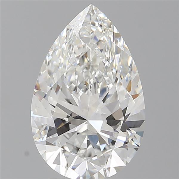 3.52 ct. pear Lab Grown Diamond front image