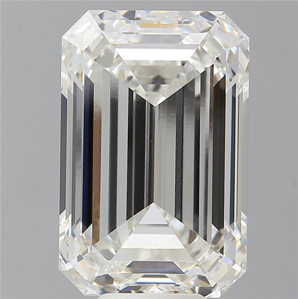 10.09 ct. emerald Lab Grown Diamond front image