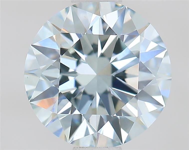 1 carat fancy light  blue VS1 ID Cut IGI round diamond