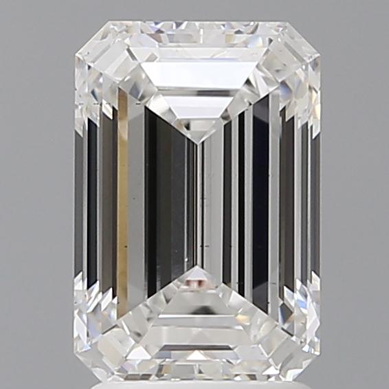2.53 ct. emerald Lab Grown Diamond front image