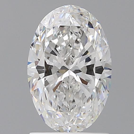 1.56 ct. oval Lab Grown Diamond front image