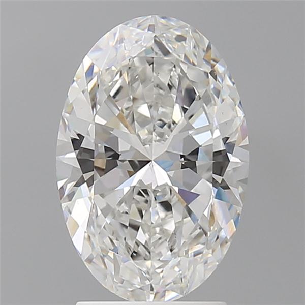 2.58 ct. oval Lab Grown Diamond front image