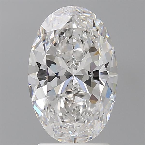 2.53 ct. oval Lab Grown Diamond front image