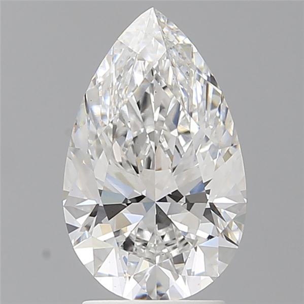 2.60 ct. pear Lab Grown Diamond front image
