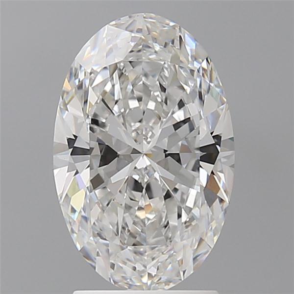 2.52 ct. oval Lab Grown Diamond front image