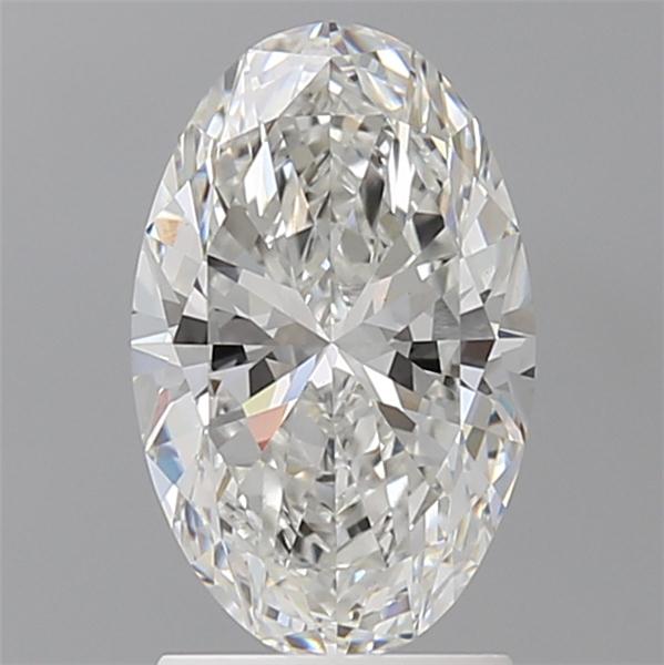 2.02 ct. oval Lab Grown Diamond front image