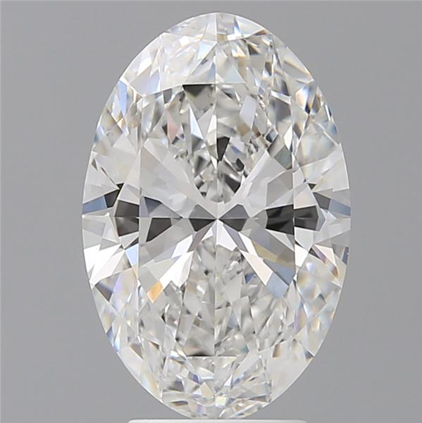 4.02 ct. oval Lab Grown Diamond front image