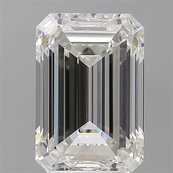 4.09 ct. emerald Lab Grown Diamond front image
