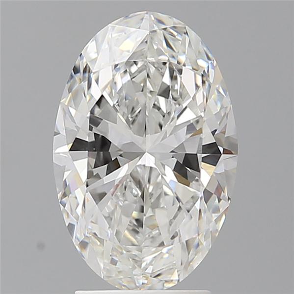 3.05 ct. oval Lab Grown Diamond front image