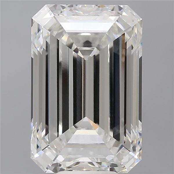 10.90 ct. emerald Lab Grown Diamond front image