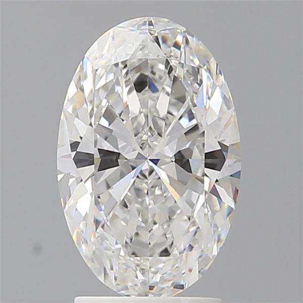 2.53 ct. oval Lab Grown Diamond front image