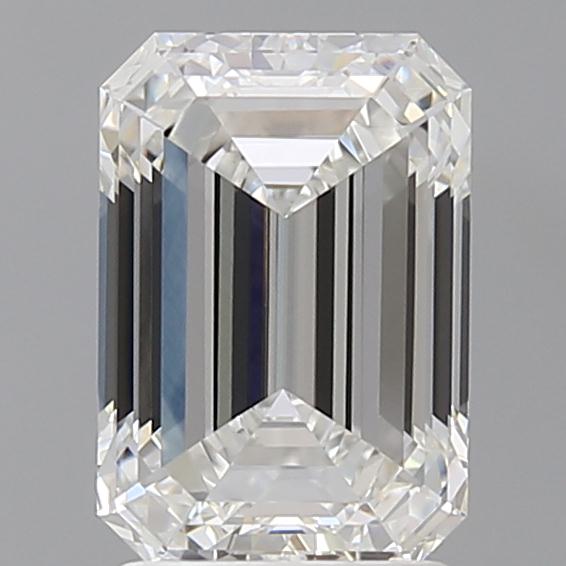 2.59 ct. emerald Lab Grown Diamond front image