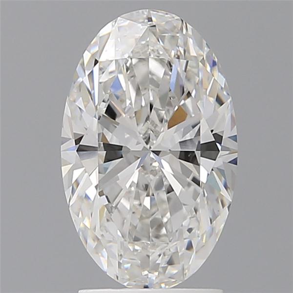 2.54 ct. oval Lab Grown Diamond front image
