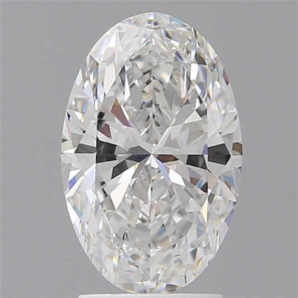 2.58 ct. oval Lab Grown Diamond front image