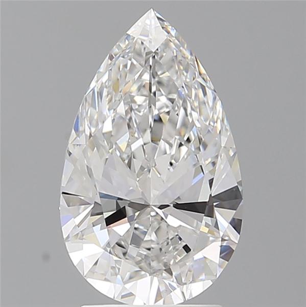 2.57 ct. pear Lab Grown Diamond front image