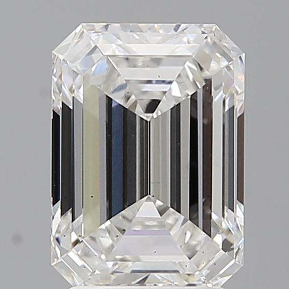 2.60 ct. emerald Lab Grown Diamond front image