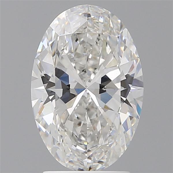 2.60 ct. oval Lab Grown Diamond front image