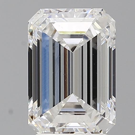 2.59 ct. emerald Lab Grown Diamond front image