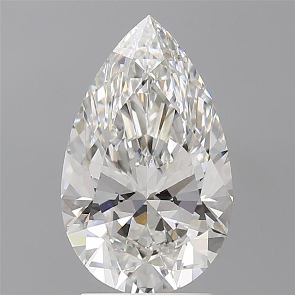 2.60 ct. pear Lab Grown Diamond front image