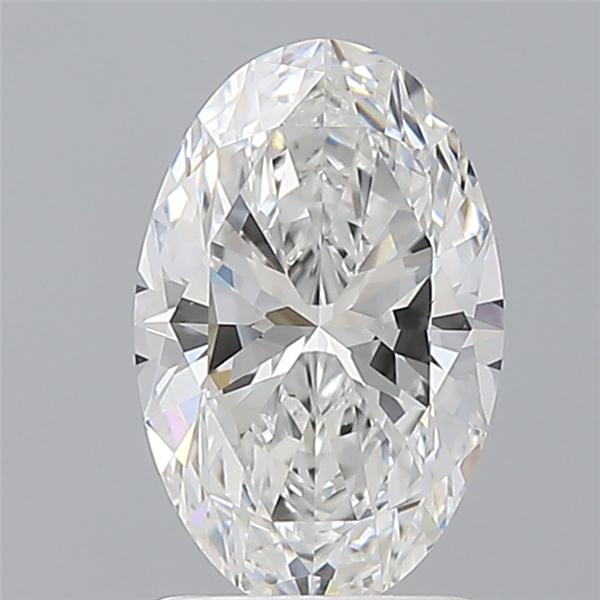 1.56 ct. oval Lab Grown Diamond front image