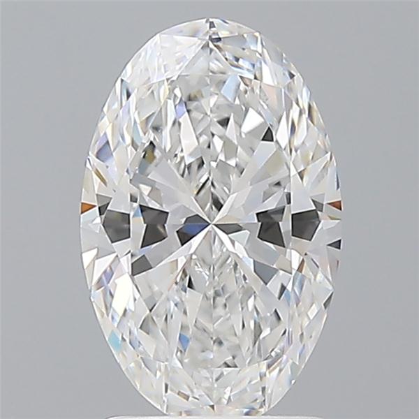 1.58 ct. oval Lab Grown Diamond front image