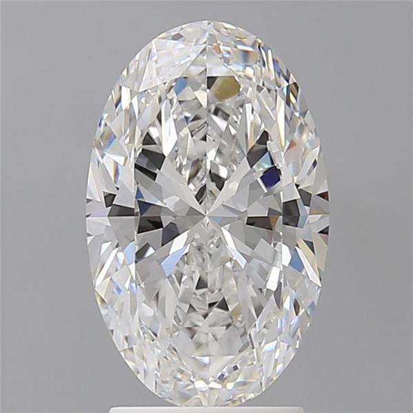 2.60 ct. oval Lab Grown Diamond front image