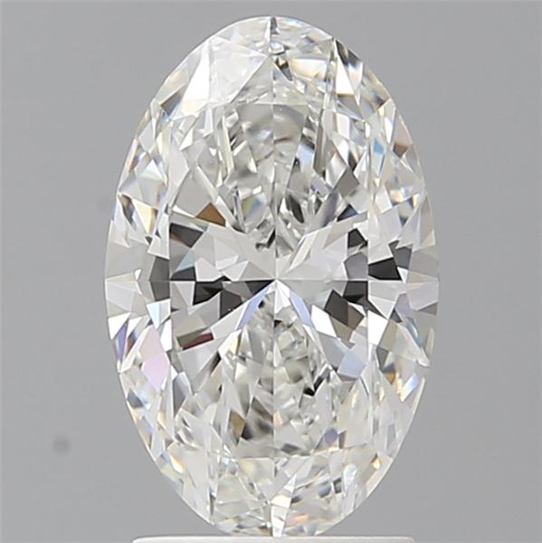 2.03 ct. oval Lab Grown Diamond front image