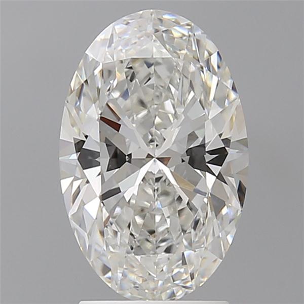 2.58 ct. oval Lab Grown Diamond front image