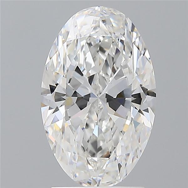 2.52 ct. oval Lab Grown Diamond front image